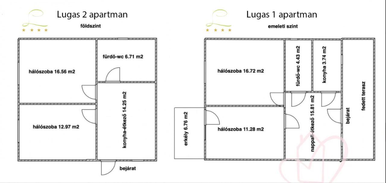 Lugas Apartman Miskolctapolca 2 Haloszoba Dezsa Es Jakuzzi Koezel A Barlangfuerdohoez Eksteriør billede